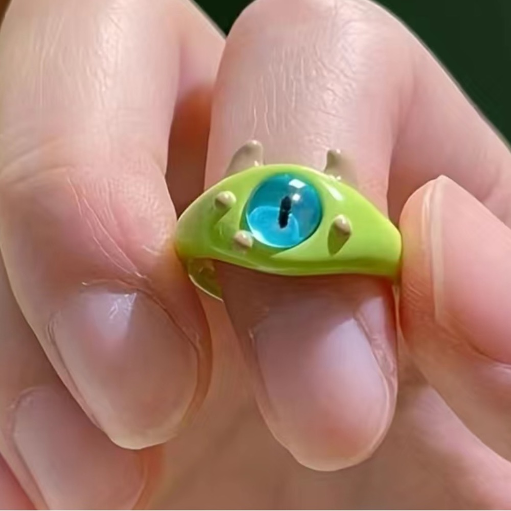 Two Monster Eye Rings - Picture 5 of 5